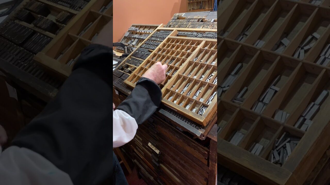 Rastavljanje tiskovne forme u visokom tisku